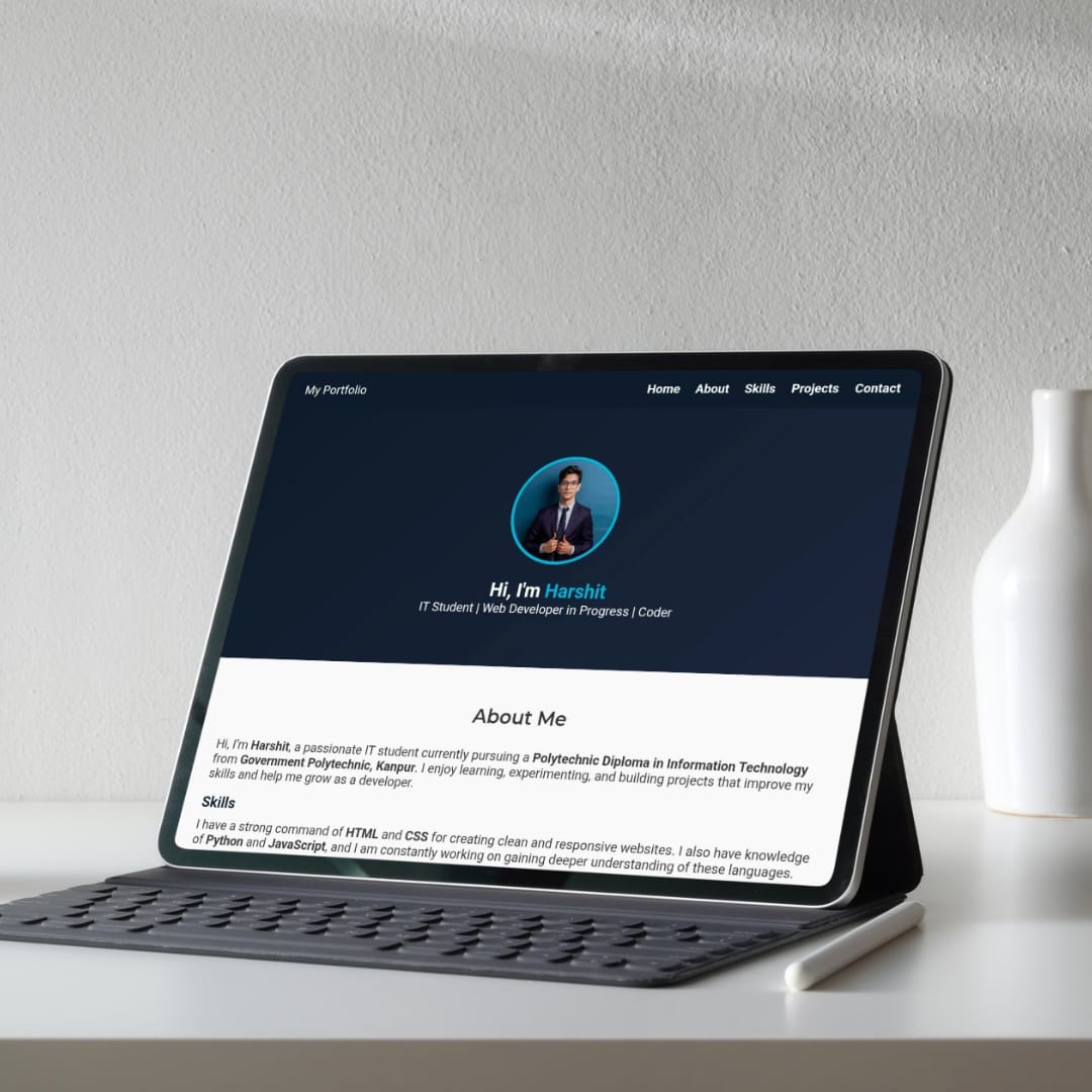 Harshit | Frontend Web Developer | HTML & CSS